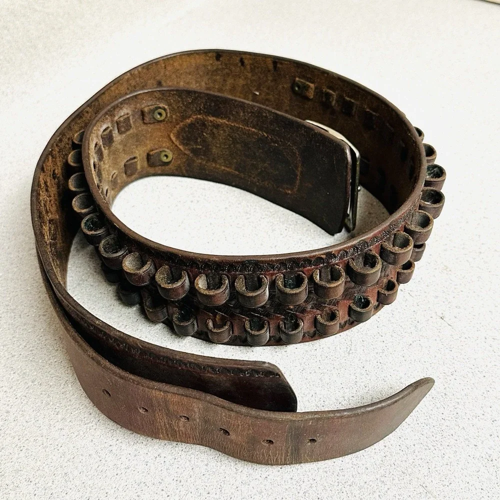 Eubanks Idaho Leather Gun & Ammo Belt Holster 46